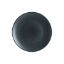 Image de Assiette plate Graphite 27 cm en porcelaine - Lot de 12 - Bonna 