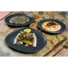 Image de Assiette plate vago Graphite 29 cm en porcelaine - Lot de 6 - Bonna 