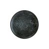 Image de Assiette plate gourmet Cosmos black 27 cm en porcelaine - Lot de 12 - Bonna 