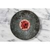 Image de Assiette à dessert gourmet Cosmos black 21 cm en porcelaine - Lot de 12 - Bonna
