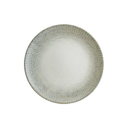 Image de Assiette à pizza gourmet Sway 32 cm en porcelaine - Lot de 6 - Bonna