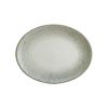 Image de Assiette ovale moove Sway 25 cm en porcelaine - Lot de 12 - Bonna 