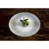 Image de Assiette ovale moove Sway 25 cm en porcelaine - Lot de 12 - Bonna 