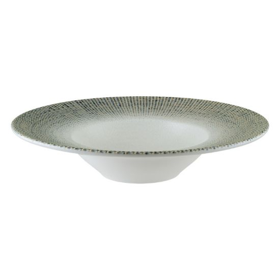 Image de Assiette à pâtes banquet Sway 28 cm en porcelaine - Lot de 6 - Bonna