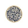 Image de Assiette à dessert Héraclée 19 cm en grès décor bleu - Lot de 12 - Novastyl  