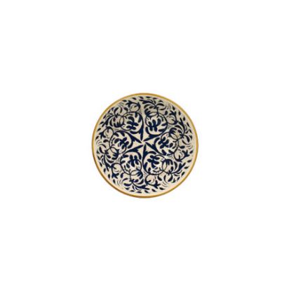 Image de Coupelle Héraclée 500 ml en grès décor bleu - Lot de 12 - Novastyl 