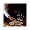 Image de Assiette plate 31 cm Urus en porcelaine beige et blanche - Lot de 4 - Ogo living