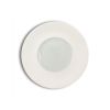 Image de Assiette plate 28,5 cm Urus en porcelaine bleu et blanche - Lot de 4 - Ogo living 