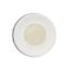 Image de Assiette plate 28,5 cm Urus en porcelaine beige et blanche - Lot de 4 - Ogo living