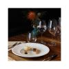 Image de Assiette plate 28,5 cm Urus en porcelaine beige et blanche - Lot de 4 - Ogo living