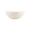 Image de Assiette creuse 20 cm Urus en porcelaine beige et blanche - Lot de 4 - Ogo living