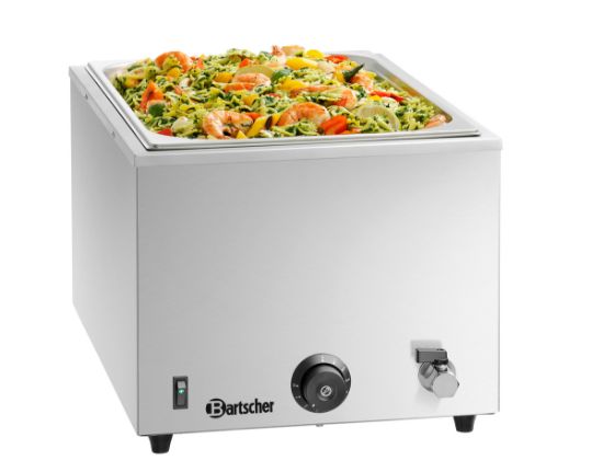 Image de Bain marie GN 1/1 avec robinet prof. 200 - BARTSCHER