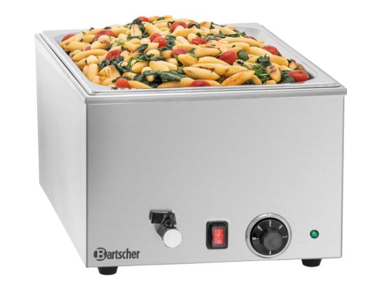Image de Bain marie GN 1/1 avec robinet prof. 150 - BARTSCHER