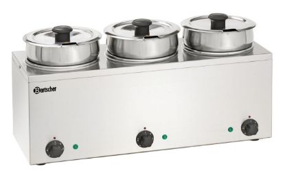 Image de Bain Marie Hotpot 3 pots 3,5 L - BARTSCHER