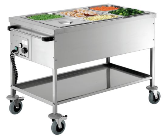 Image de Chariot bain-marie 3 cuves GN 1/1 - BARTSCHER