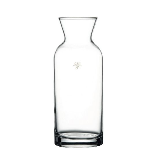 Image de Carafe 0,5L Village en verre - Lot de 6 - PASABAHCE