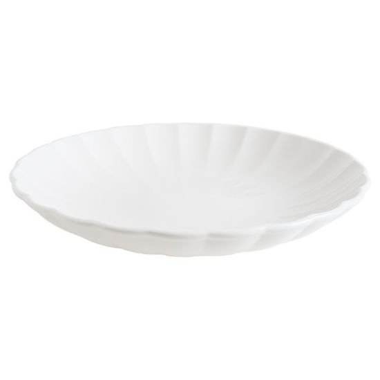 Image de Assiette creuse East White 25 cm en porcelaine - Lot de 6 - Bonna