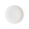 Image de Assiette à dessert East White 21 cm en porcelaine - Lot de 12 - Bonna