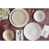 Image de Assiette à dessert East White 21 cm en porcelaine - Lot de 12 - Bonna
