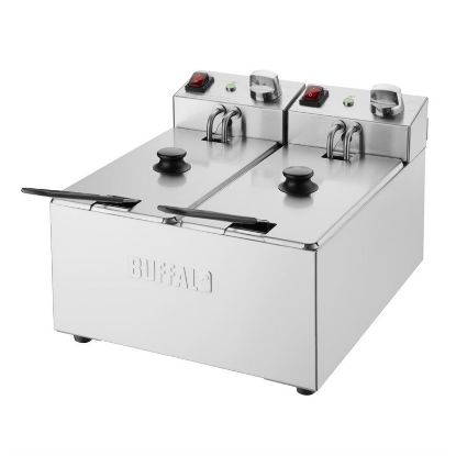 Image de Friteuse double 2x3L - BUFFALO