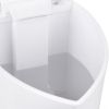 Image de Bouilloire en plastique blanche 1L WK-3372 - TRISTAR