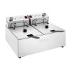 Image de Friteuse double avec minuterie 2x5L - BUFFALO