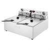Image de Friteuse double avec minuterie 2x5L - BUFFALO