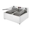 Image de Friteuse double avec minuterie 2x5L - BUFFALO