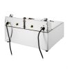 Image de Friteuse double avec minuterie 2x5L - BUFFALO