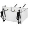 Image de Friteuse double avec minuterie 2x8L - BUFFALO