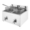 Image de Friteuse double avec minuterie 2x8L - BUFFALO