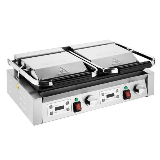 Image de Grill de contact double plaques lisses - BUFFALO