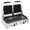 Image de Grill de contact double plaque supérieure rainurée et inférieure lisse - BUFFALO