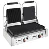 Image de Grill de contact double plaques lisses et rainurées - BUFFALO