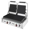 Image de Grill de contact double plaques lisses et rainurées - BUFFALO