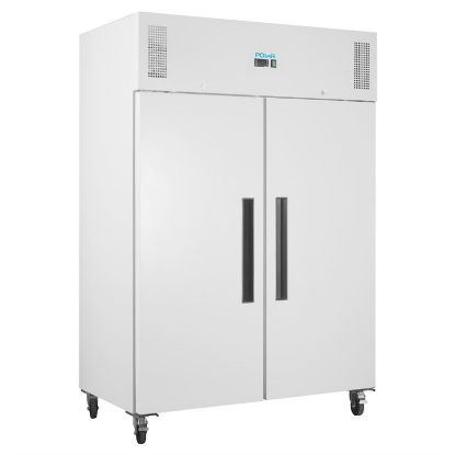 Image de Armoire réfrigérée positive blanche série G 2 portes 1 152L - Polar