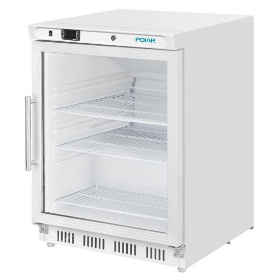 Image de Vitrine réfrigérée positive dessous de comptoir Série C 150L blanc - Polar 