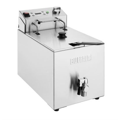 Image de Friteuse électrique simple avec minuterie 8L - BUFFALO