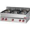 Image de Fourneau gaz à poser 5 feux 600 - GASTRO M