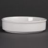 Image de Plats empilables blancs Tapas 134mm Lot de 6 - Olympia