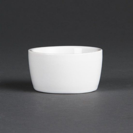 Image de Pots à beurre Whiteware 62mm Lot de 12 - Olympia